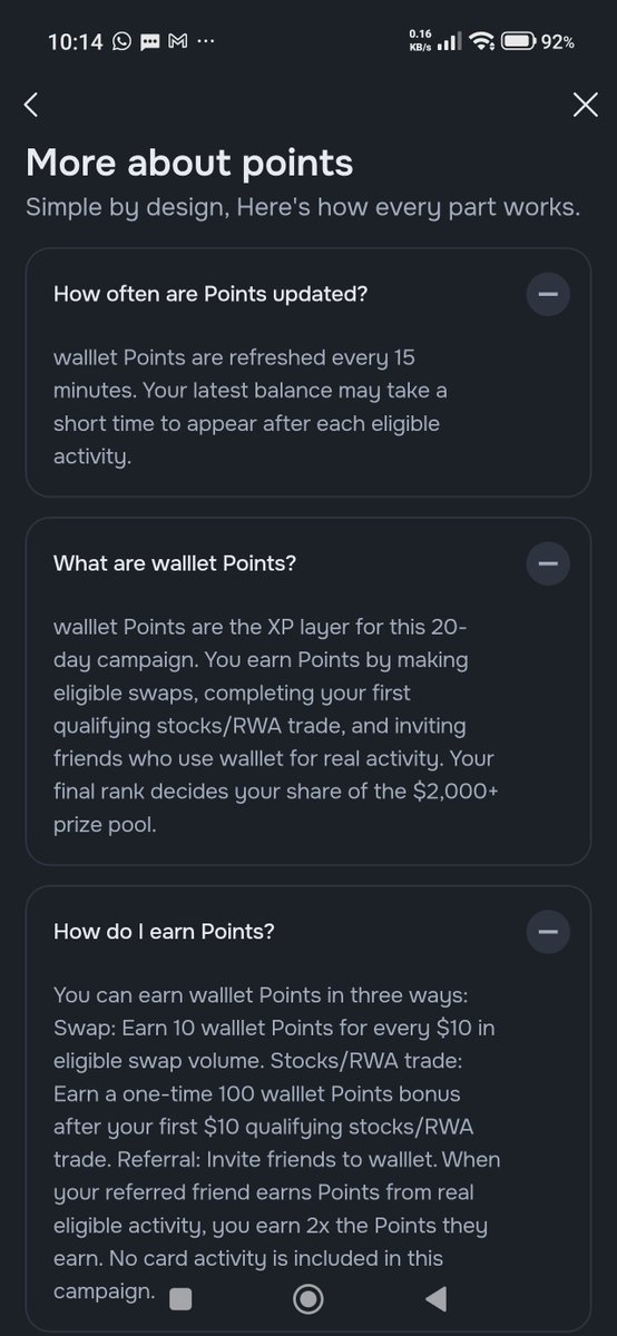 QuestEarn's tweet photo. walllet @walllet_com - Points are live
-
Earn points, climb the leaderboard, and compete for a top 50 spot in the $2,000 prize pool.
https://t.co/ktSO2BSw9a https://t.co/KFKLbYjkMW
