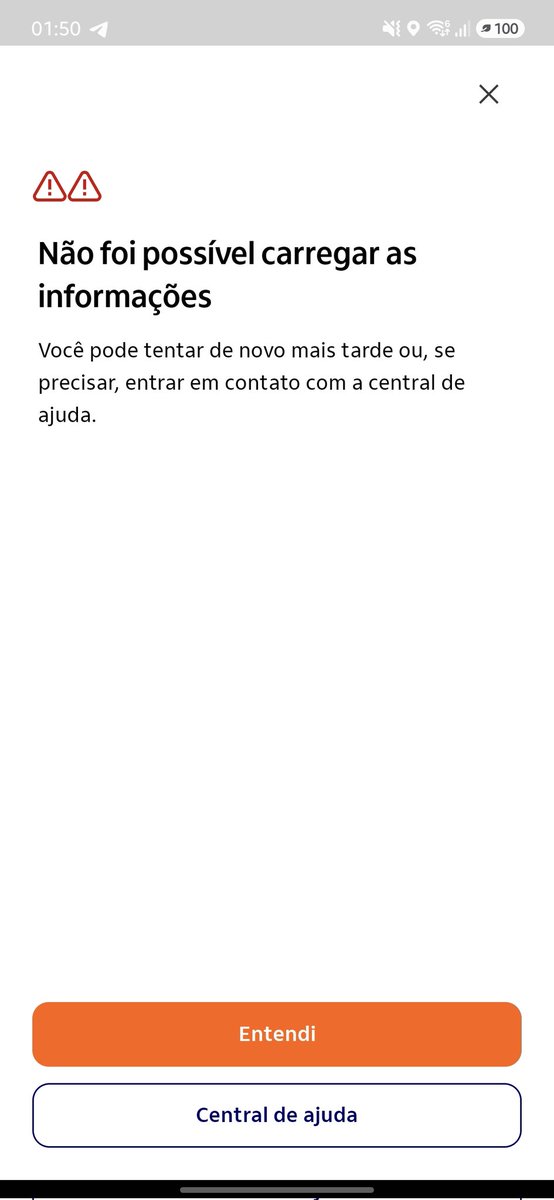 Alanzin54142908's tweet photo. Mais alguém com a conta do Itaú assim? A minha vai e volta a uns 5 dias e não normaliza https://t.co/nSnqhFfLt1