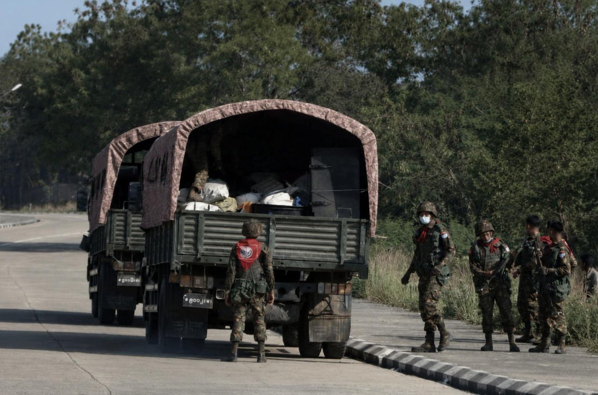 HURFOM's tweet photo. A local man from Sap Pa Nu Village, Kyaikto Township, Mon State, died from severe injuries after being arrested and allegedly beaten by Junta troops, according to local residents.

The victim was identified as 31-year-old Ko Shwe Gae, also known as Ko Kyaw Min Thu. Local sources said he was arrested on July 2 while returning home along a road near Sap Pa Nu Village, when Junta troops patrolling the area detained him.

On the morning of July 3, Junta soldiers reportedly brought him back to his home in critical condition. His body showed signs of severe physical abuse.

“We heard about the case because we know people from that village. He was just coming back to the village when they arrested him. It was not even a full day. The next morning, he was already in very bad condition. His whole body had been beaten. They brought him back home, and not long after he arrived, he died,” said a local resident familiar with the incident.

Local residents said Ko Shwe Gae was an ordinary civilian. It remains unclear why Junta troops arrested, interrogated, and allegedly tortured him.

A resident said visible bruises and serious beating injuries were found across his body.

HURFOM is still trying to contact Ko Shwe Gae’s family members to confirm further details about the arrest, injuries, and circumstances of his death.

Local residents said arbitrary arrests by Junta forces continue to occur frequently in Kyaikto Township, Mon State. While some detainees are later released, others remain missing after being taken into military custody, leaving families without information about their whereabouts, health, or legal status.