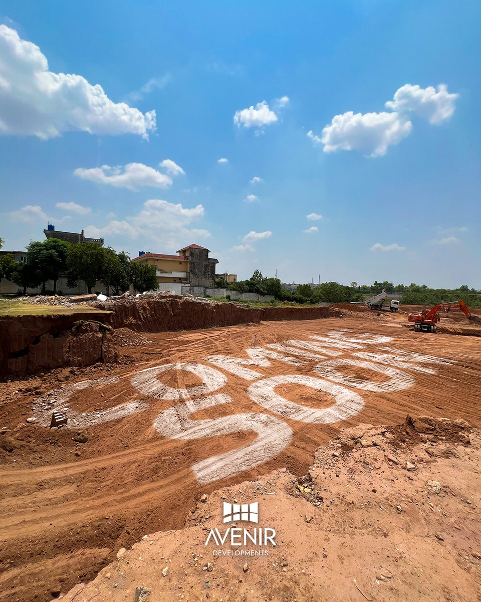 AvenirDev's tweet photo. The groundwork is officially laid for our highly anticipated new residential project! Stay tuned with Avenir Developments as we transform this expansive site into a premium modern residence you'll love to call home. https://t.co/CDfD5NeZ6B