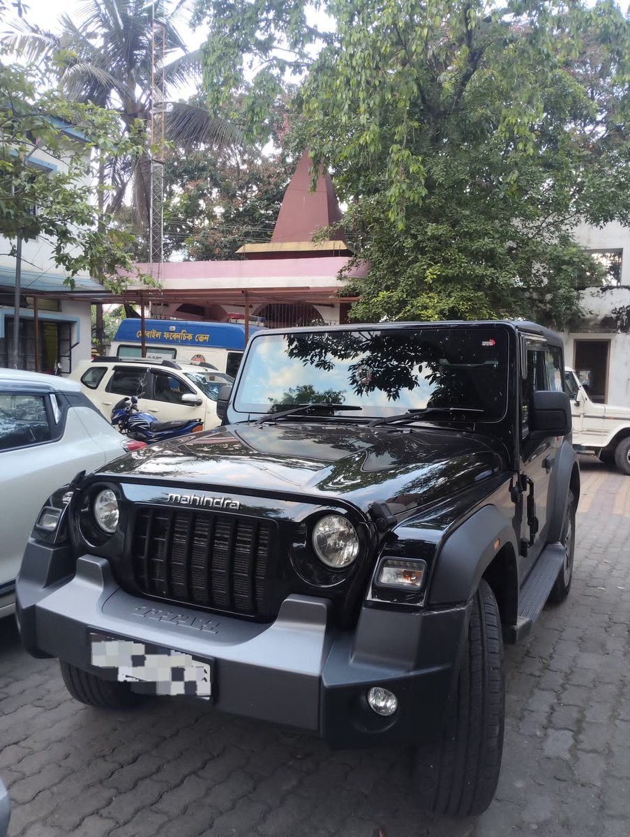 OfficeofHBS's tweet photo. @himantabiswa Following the road rage incident, the accused, Abhilash Dutta of Guwahati has been arrested. 

A Mahindra Thar used in the incident has also been seized. The accused is not associated with the BJP.

Strict legal action is being taken in accordance with the law. https://t.co/m4uWCtu8m4