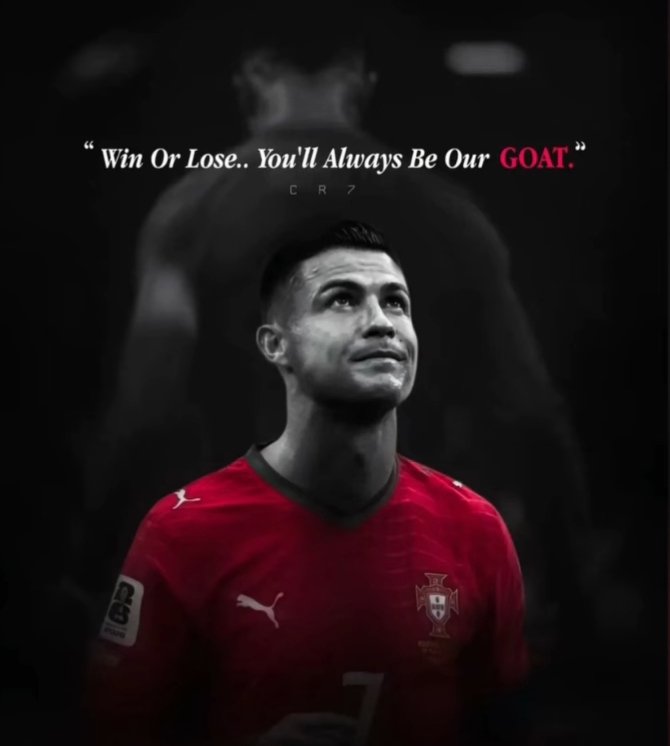 gloriousx_'s tweet photo. Win or lose it doesn't matter my love towards you never change @Cristiano ❤️ https://t.co/ES8Tsf1bru