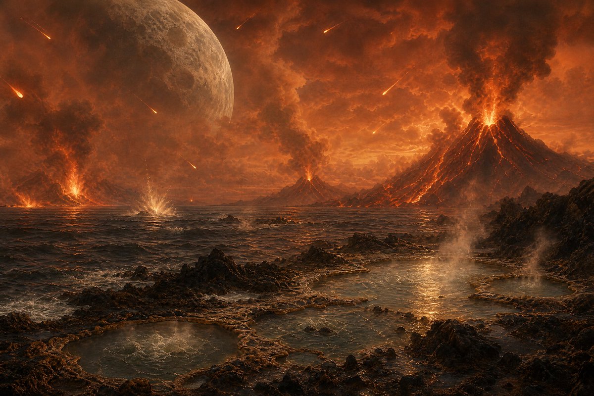 SpaceToday1's tweet photo. A vida foi um acaso irrepetível ou uma consequência inevitável da química? 🌌🧬

Um número especial da Royal Society reúne físicos, químicos e biólogos para mapear como a matéria inerte virou vida — e o quanto ela poderia ter sido diferente em outros mundos.

Da sopa primordial de Oparin ao morfoespaço dos replicadores. 🔭

A vida é inevitável ou um acidente cósmico? - https://t.co/lCVB0uFK0V

#OrigemDaVida #Astrobiologia #Exoplanetas #BiologiaSintética #Ciência