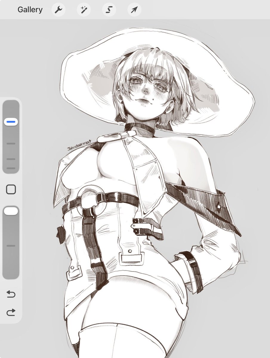 johndoormap's tweet photo. I-No sketch https://t.co/jvnZgzPc0b