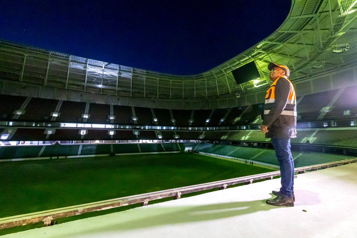 _KithureKindiki's tweet photo. NAIROBI CITY COUNTY, KENYA 
TUESDAY, JULY 7, 2026

The magnificent 60,000 seater Talanta Sports City along Ngong Road, Nairobi, is near ready.

Awesome in size and beautiful to behold , this is the first international stadium to be built in this Country since the completion of Kasarani Stadium in 1987, thirty nine years ago.

The efficiency in timely completion has been boosted by the supervision of the contractor by the Kenya Defence Forces personnel and the adoption of a daily 24 hour work schedule.

Inspected works, greeted the workers and praised them for their role in building the nation, literally, with their hands and labour.

31 other Stadia are being built across Kenya, and this is the most extensive sports development programme ever initiated in our Country.

Talanta ni Faya sana, Pongezi Rais!