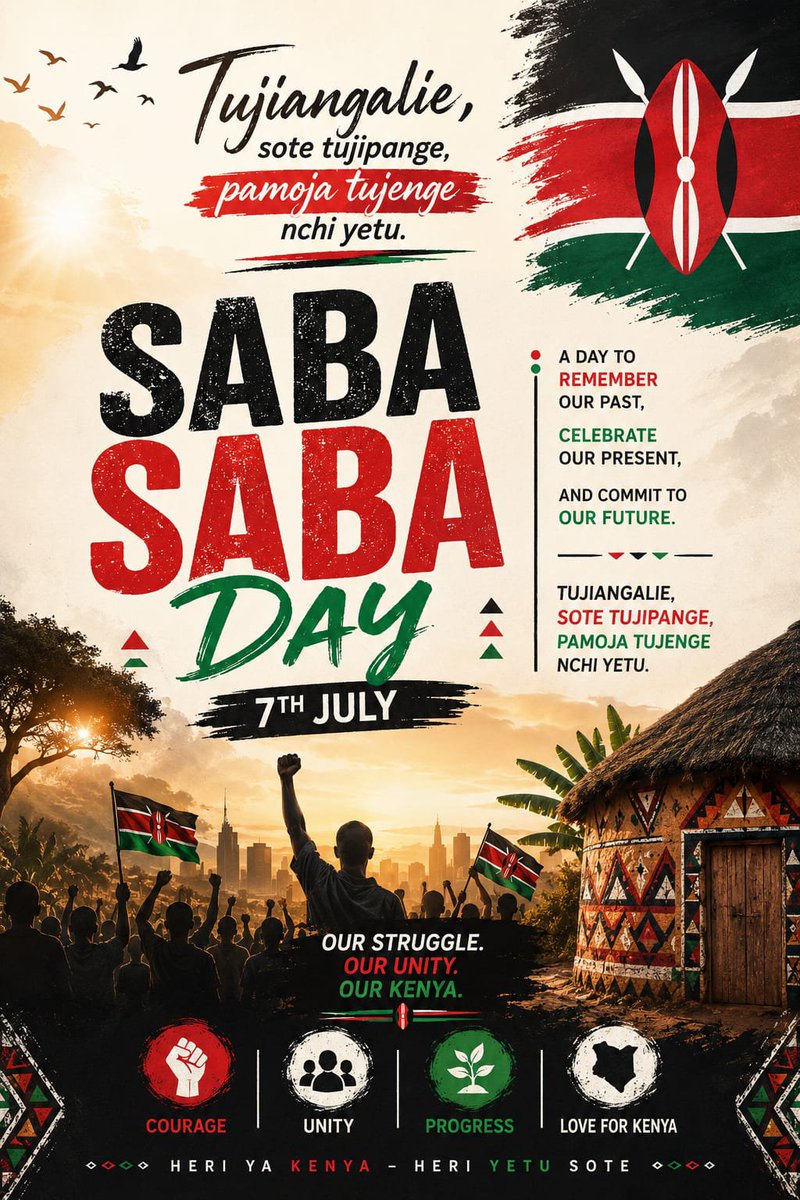 WomenHRDs's tweet photo. From struggle to progress—Saba Saba lives on in every voice raised for change. https://t.co/g26qfNXFe8