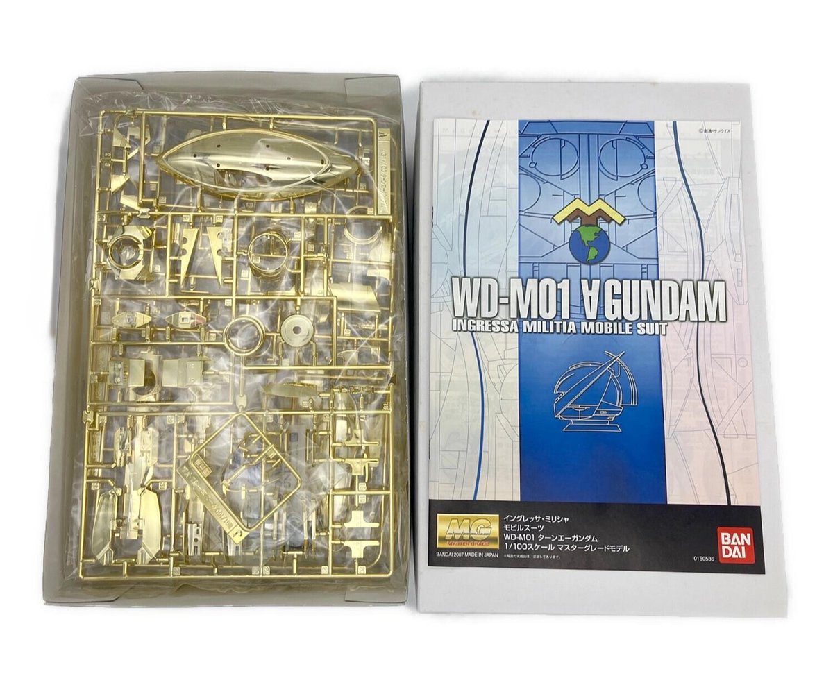TREFAC_ONLINE's tweet photo. 🎉入荷しました🤗 ひかり輝いています✨

BANDAI (バンダイ) WD-M01 ∀ ターンエーガンダム MG 第100弾 金メッキver キャンペーン当選品 100個限定
➡️https://t.co/pZ27V3jqDh

🍀ガンダム 在庫一覧🍀
⏩https://t.co/wLYZHM8WFC

#ガンプラ #gunpla #ガンダム https://t.co/69rxH7QUxb