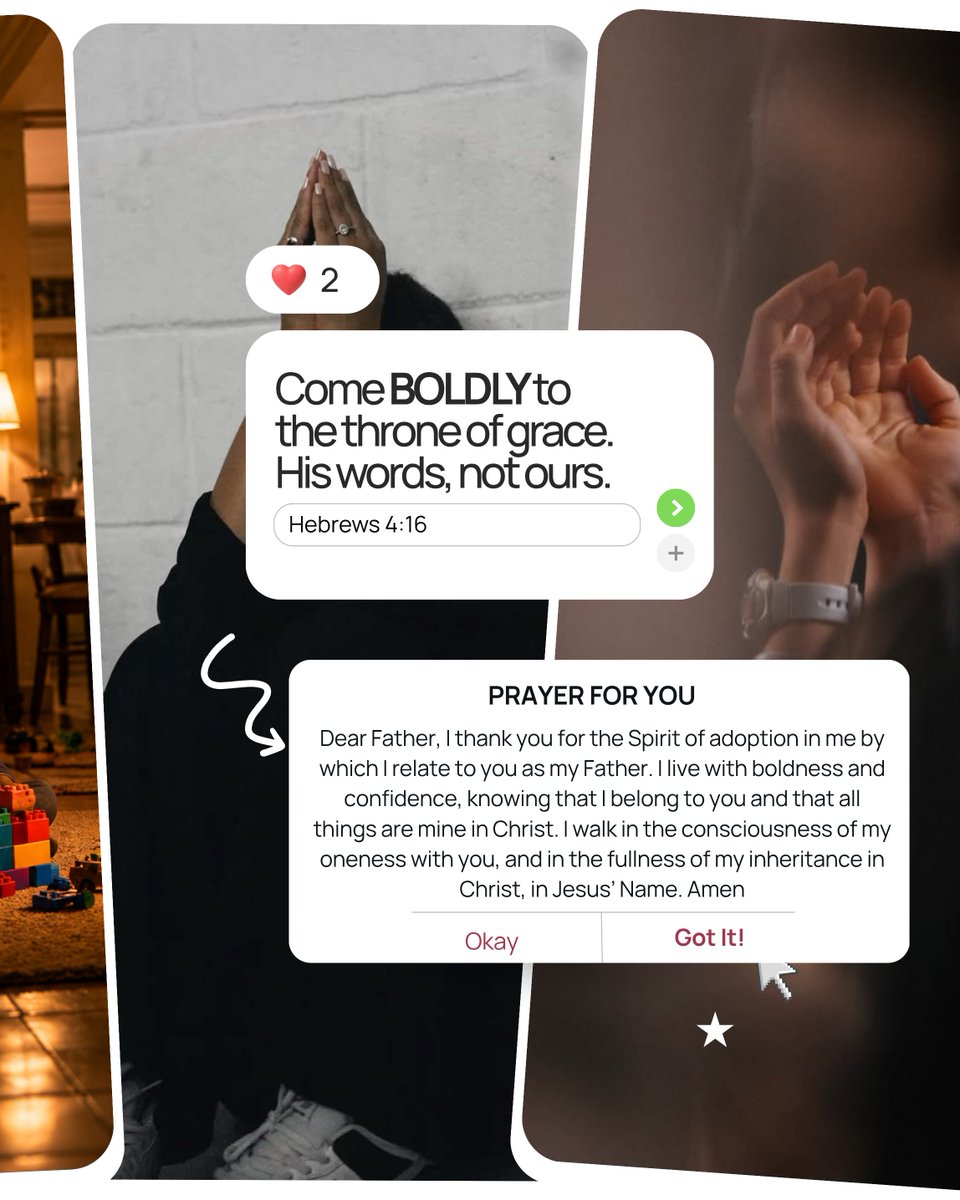 RhapsodyDaily's tweet photo. Nobody taught us to beg. It just crept in. Please God, please, if you can, if it's your will, maybe, somehow.

Today's Rhapsody is direct about it. Begging is not humility. It's a misunderstanding of whose child you are. The Bible's own invitation is to come boldly to the throne of grace, and Psalm 68:19 says He DAILY loads us with benefits.

If this describes your prayer life, today's study was written for you. Free in the app, link in bio. Save it for tonight.
#RhapsodyOfRealities #DailyDevotional #Prayer #WordOfGod #PastorChris #Faith https://t.co/kUWG83hJB7