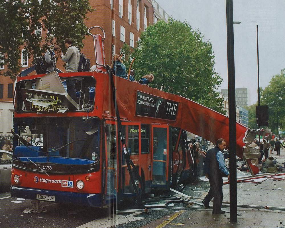 sean_russe76226's tweet photo. Today is the 21st commemoration of the 7/7 Islamic bombing in London.

52 souls taken that day.
Remembered this day.

Islam has no place in the West. https://t.co/uLckTpQVFT
