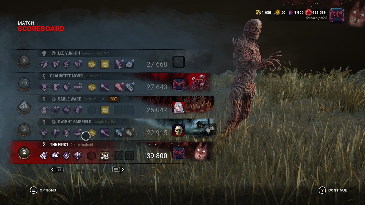 PrimePlague's tweet photo. Love playing as The First in DBD—one of my fav killers. #DeadByDaylight #TheFirst #XboxShare https://t.co/Q4DZTkRW07