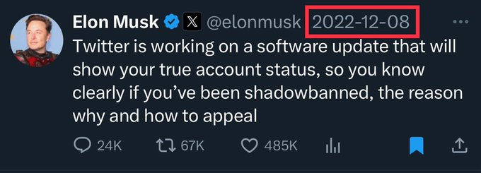 brockpierson's tweet photo. Any day now you will be able to tell if you are in fact shadow banned or not! https://t.co/hseA1wdXmV