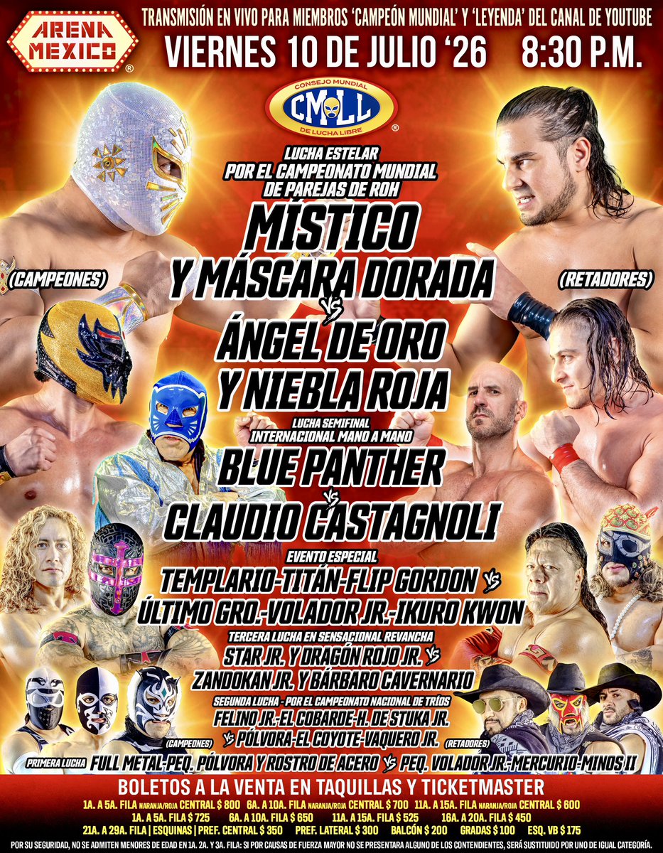 Lucha Libre CMLL tweet media