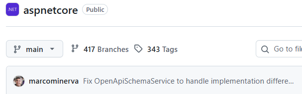 marcominerva's tweet photo. Happy to share that another of my contributions has just been merged into the https://t.co/mEQetwCEKn Core repository! π #aspnetcore https://t.co/jij9eTyhI1 https://t.co/wu6MhvdVYf