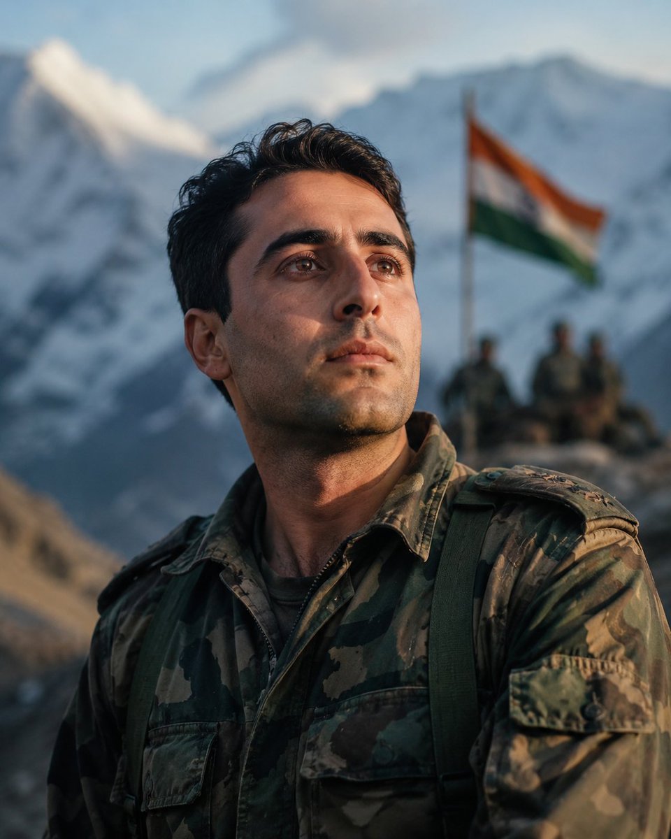 ThDailyRoastX's tweet photo. एक नौजवान था... जो कुछ ही दिनों में दूल्हा बनने वाला था।
नाम था कैप्टन विक्रम बत्रा। घर में शादी की तैयारियों की खुशियाँ थीं, सपनों की बातें थीं, लेकिन तभी कारगिल युद्ध छिड़ गया। 
उसने अपनी निजी ज़िंदगी के सारे सपनों से पहले, वतन की पुकार को चुना। 
जून 1999 में उसने Point 5140 पर तिरंगा फहराया और रेडियो पर सिर्फ़ तीन शब्द बोले   "ये दिल मांगे मोर।"  वो शब्द न सिर्फ़ इतिहास बन गए, बल्कि हर भारतीय के सीने में गूँजते रहे।

लेकिन उसका सफ़र यहीं नहीं रुका। अगला मिशन था Point 4875। वहाँ अपने एक घायल साथी अधिकारी को बचाने के लिए वह खुद दुश्मन की आँखों में आँखें डालकर आगे बढ़ा। उसी दौरान दुश्मन की गोली लगी, और 7 जुलाई 1999 को वह मातृभूमि के लिए शहीद हो गया।

देश ने उसे मरणोपरांत परम वीर चक्र से सम्मानित किया, लेकिन उसकी सबसे बड़ी पहचान कोई पदक नहीं, बल्कि वह बलिदान है जिसकी वजह से आज हम आज़ाद आसमान के नीचे साँस लेते हैं।

कुछ लोग अपनी ज़िंदगी जीते हैं... और कुछ लोग पूरी पीढ़ियों को जीना सिखा जाते हैं। कैप्टन विक्रम बत्रा उन्हीं अमर वीरों में से एक थे। 🇮🇳🫡