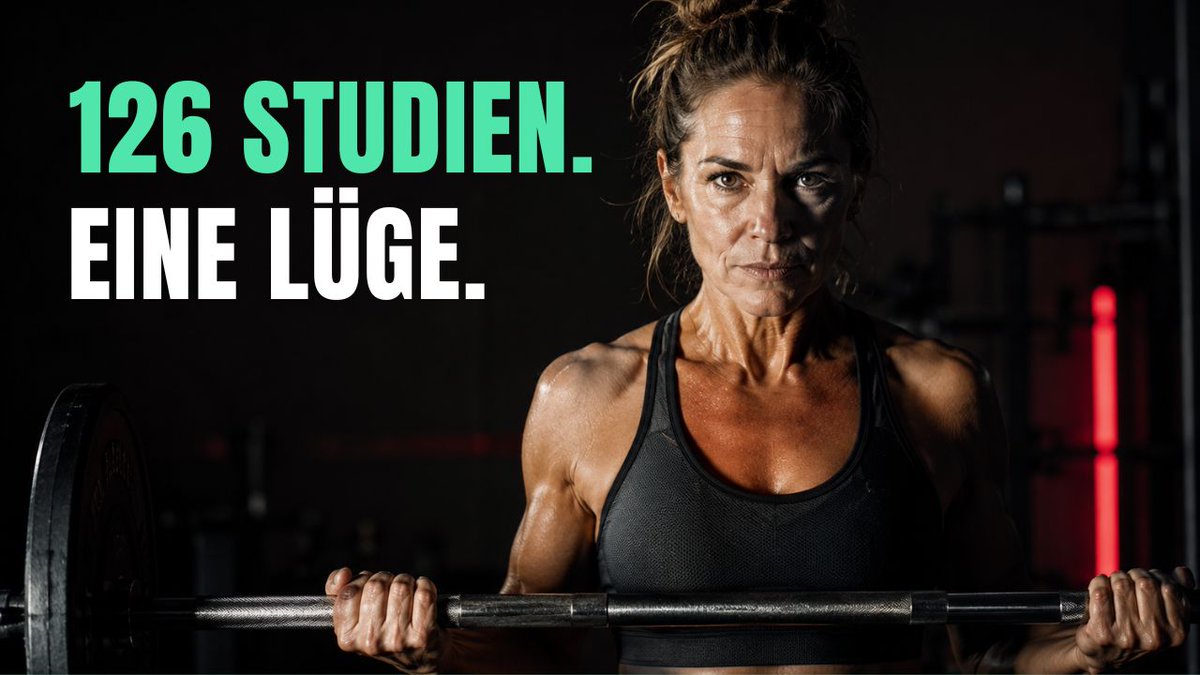 HyperActive1030's tweet photo. 126 Studien. 4.019 Frauen. Keine Unterschiede zwischen prä- und postmenopausalen Kraftzuwächsen.
Dein Körper hat keinen Kalender.
Die Fitness-Industrie schon.
https://t.co/bMlMHopKW2 https://t.co/z2DKcHL3uN