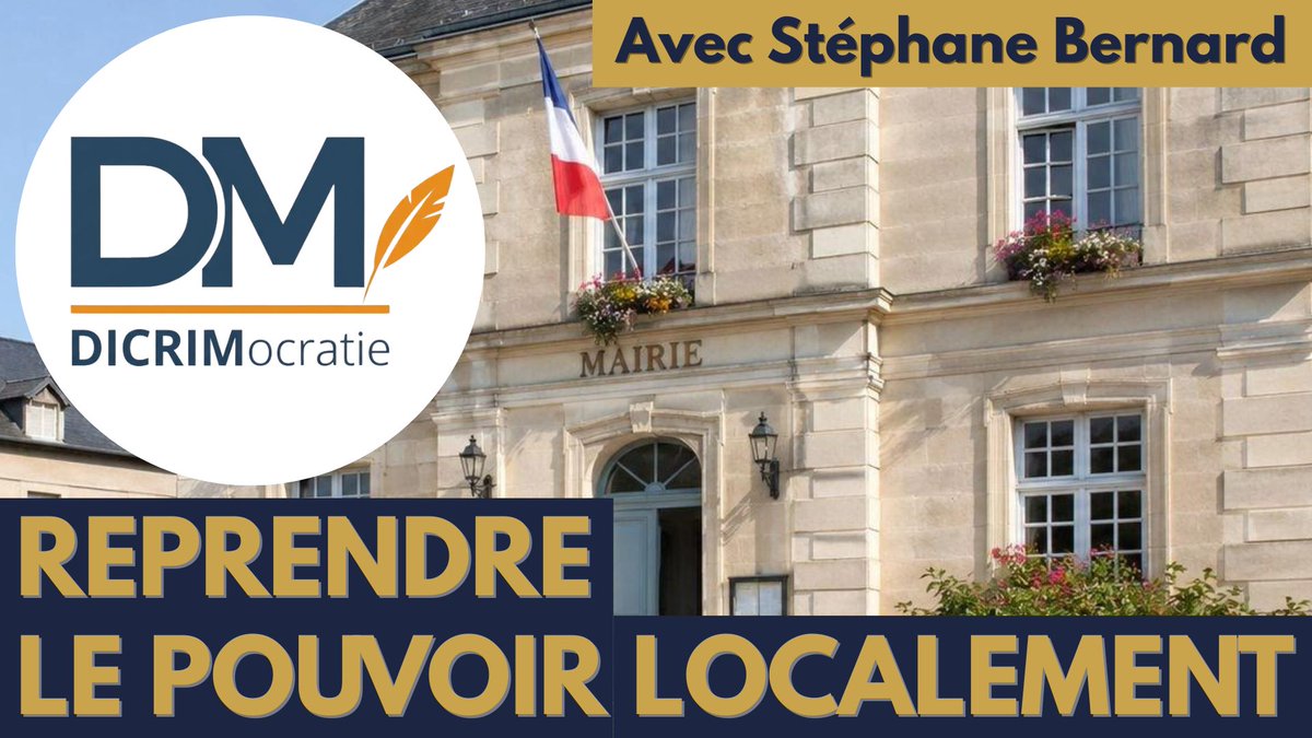akina_schira's tweet photo. 🏛️ Résilience locale : une révolution citoyenne est-elle possible ? 👥 Association DICRIMocratie
🗣️ Avec Stéphane Bernard, accompagné de Pamela Deline, Martine Donnette, Claude Diot et Philippe Grégoire.
📅 Mercredi 8 juillet à 20h30.

Et si nos communes devenaient les véritables laboratoires de la démocratie de demain ?

Et si, face aux crises économiques, énergétiques, climatiques ou sociales, nous cessions d'attendre des solutions venues d'en haut pour reconstruire notre capacité d'agir localement ?

La résilience d'un territoire ne dépend-elle pas avant tout de la force des liens entre ses habitants, de leur capacité à s'organiser, à coopérer et à reprendre en main leur destin collectif ?

C'est précisément la question que pose la DICRIMocratie.

Une association de fait qui poursuit le travail des Brigades DICRIM en y ajoutant une véritable dimension de démocratie citoyenne, en collaboration avec son initiateur historique, Alexandre Boisson, de SOS Maires.

Comment renforcer la résilience alimentaire de nos territoires ?

Comment préparer nos communes aux défis de demain ?

Comment redonner aux citoyens le pouvoir d'agir concrètement sur leur avenir ?

Résilience alimentaire locale, pérenne et démocratie : et si les citoyens avaient le pouvoir de changer de système ?

Pour en parler, j'aurai le plaisir de recevoir Stéphane Bernard, co-appelant à la DICRIMocratie et président de l'Association des Mairies Démocrates de France. Il sera accompagné de Pamela Deline, Martine Donnette, Claude Diot et Philippe Grégoire, qui viendront enrichir les échanges par leurs expériences et leurs engagements.

📺 Je vous donne rendez-vous le mercredi 8 juillet à 20h30 sur La Bonne Nouvelle pour découvrir cette démarche originale qui ambitionne de renforcer la résilience de nos territoires et de réinventer la démocratie locale.

👉 En Direct : https://t.co/C5NAHL3Xov