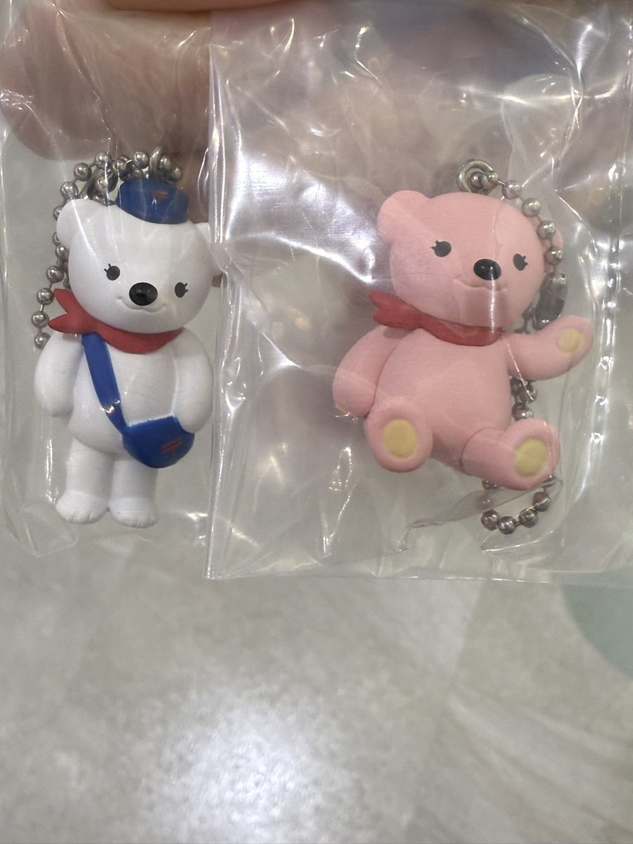 Reika5912's tweet photo. 郵便局のキャラクター ぽすくまと仲間たち ボールチェーンマスコット ガチャ ガチャガチャ カプセルトイ ガシャポン 交換

譲）ぽすみるく・ぽすじゃむ

求）ぽすくま

大阪市内（難波）手渡しor郵送希望。

検索からでもお気軽にお声がけ下さい。 https://t.co/RTl1oaaTI1