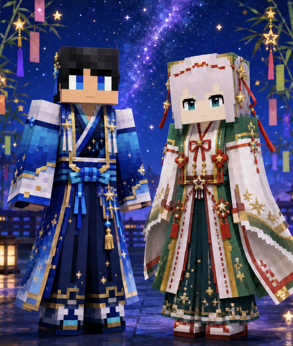 yuguro1's tweet photo. 七夕すまない https://t.co/awvUblVOTo