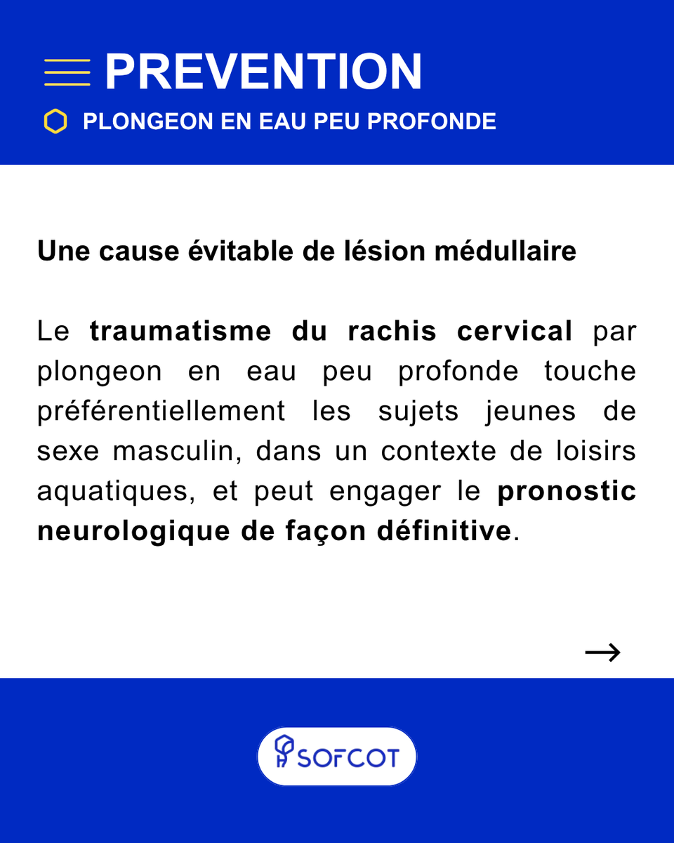 sofcot_ortho's tweet photo. 🌊 Le plongeon en eau peu profonde : une cause évitable de traumatisme médullaire.

Retrouvez l'article de M. de Riberolles (Interne) et au Pr. B. Bouyer (CHU de Bordeaux) 

👉 https://t.co/I08AnmrUqf

#orthopédie #chirurgiedurachis #prévention #SOFCOT #plongeons #chirurgiens https://t.co/PirUV1PKeq
