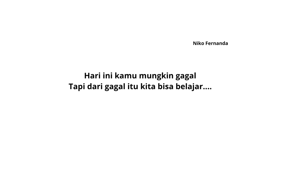 ininikof's tweet photo. Self Reminder,Karena ga ad yg sukses tnpa melewati fase gagal/kegagalan
Yang Setuju Repost✌️ https://t.co/EyG0Mivj7H