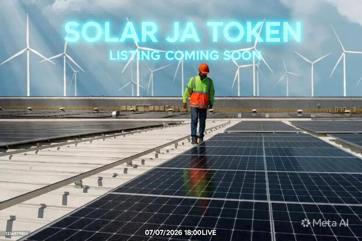 SolarJatoken's tweet photo. SOLAR JA TOKEN. Solar  coin # https://t.co/qWZFzHaFwY