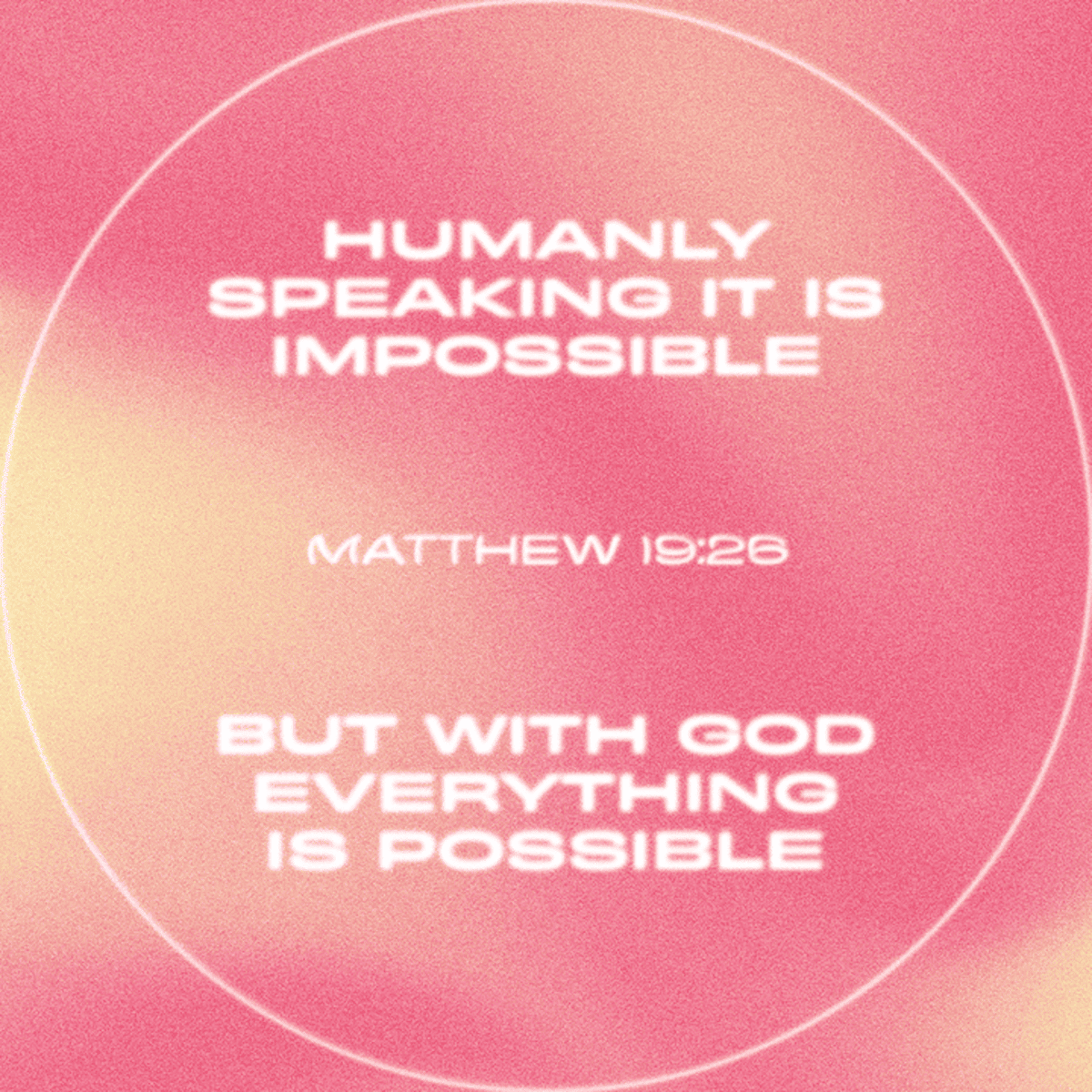 YouVersion's tweet photo. Matthew 19:26

Read today's verse in the Bible App! https://t.co/c3DZp3MAJ8 https://t.co/9Ou4Zdqai9