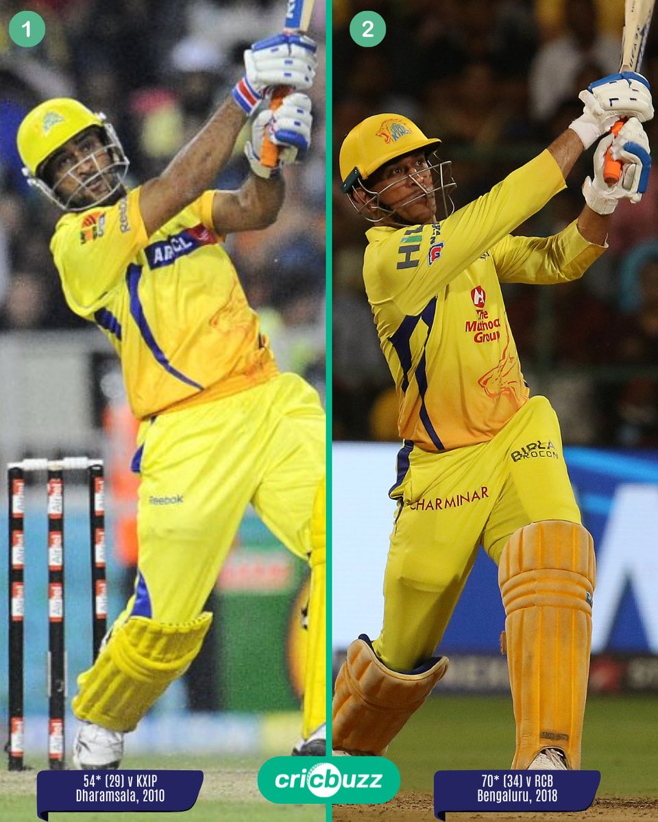 cricbuzz's tweet photo. 1⃣ or 2⃣ ⁉️

You can pick only one of these two iconic knocks 😅

#MSDhoni https://t.co/loFAvAASY4