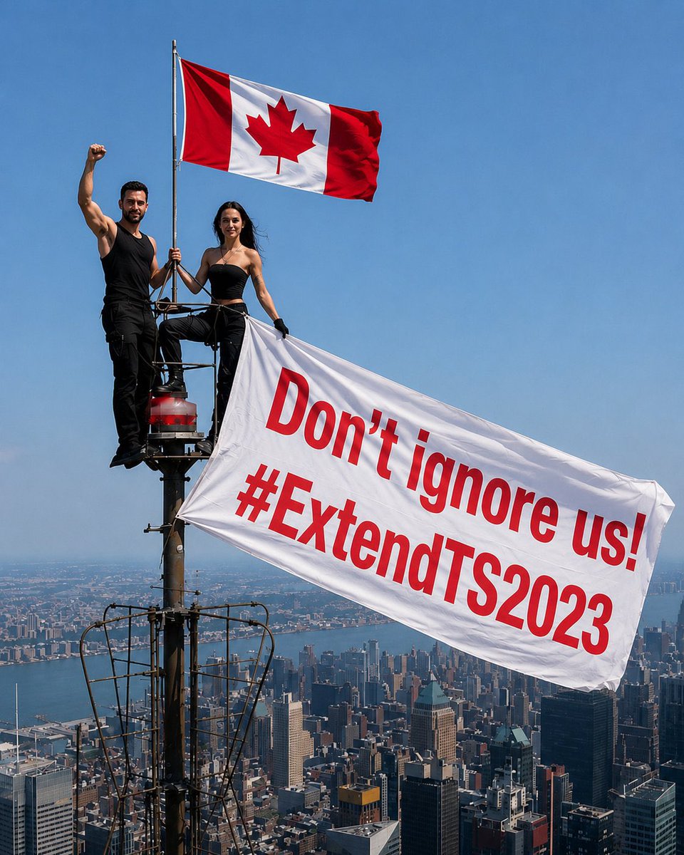 Zumrutyeniocak's tweet photo. #ExtendTS2023 let legally and peacefully living people stay 
#FrozenforCanada @MarkJCarney @LenaMetlegeDiab @SimaAcan @CBCToronto https://t.co/kpKxaNWCPD