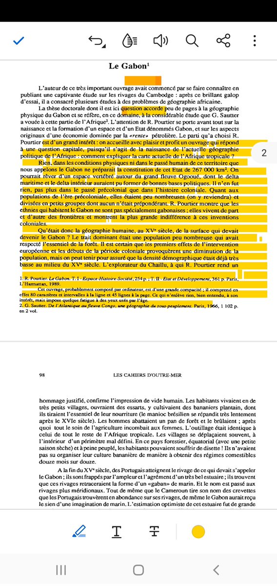 MbaAristide's tweet photo. #Gabon #Africa 
Pierre Gourou, spécialiste de géographie tropicale, avait posé les obstacles structurels aux mythes agricoles gabonais: beaucoup de bruit sur le secteur, mais où sont les bras?👇 https://t.co/yFV2Kq3Dyd