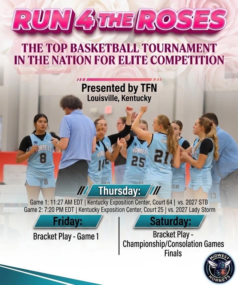MidWest_Hornets's tweet photo. Countdown to our 1st game at one of the nations top tournaments! Excited for the opportunity to compete and bring the Nebraska swag to Louisville. https://t.co/doN0JN7psg