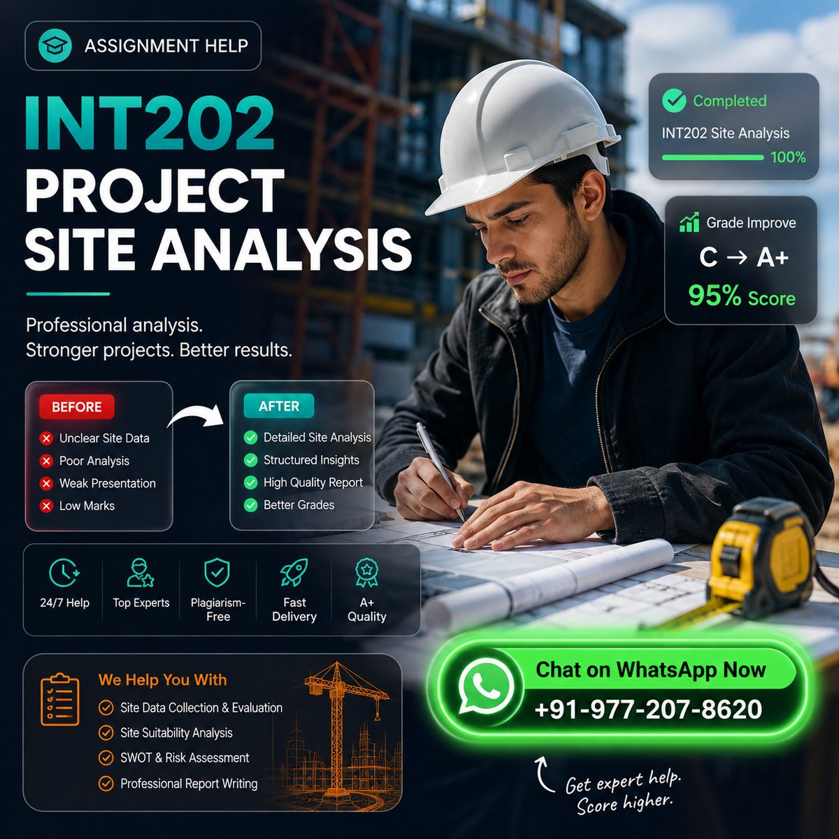 bellajohnson8's tweet photo. INT202 Project Site Analysis assignment help
Get reliable academic assistance and focus on learning while we help you manage the workload.
#INT202 #ProjectSiteAnalysis #AssignmentHelp #ArchitectureStudents #ConstructionManagement #SiteAnalysis #EngineeringAssignments #University https://t.co/wqOVc9x14O
