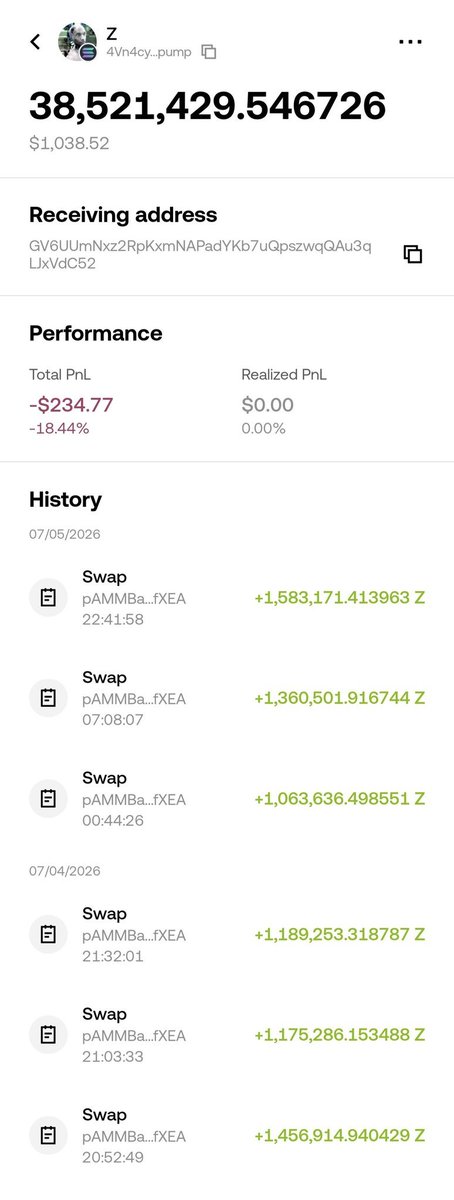 xoxtrackers's tweet photo. @badattrading_ Why Ansem bought it and still hold at loss? We don't know what a coming project. https://t.co/AS91RkxwBe