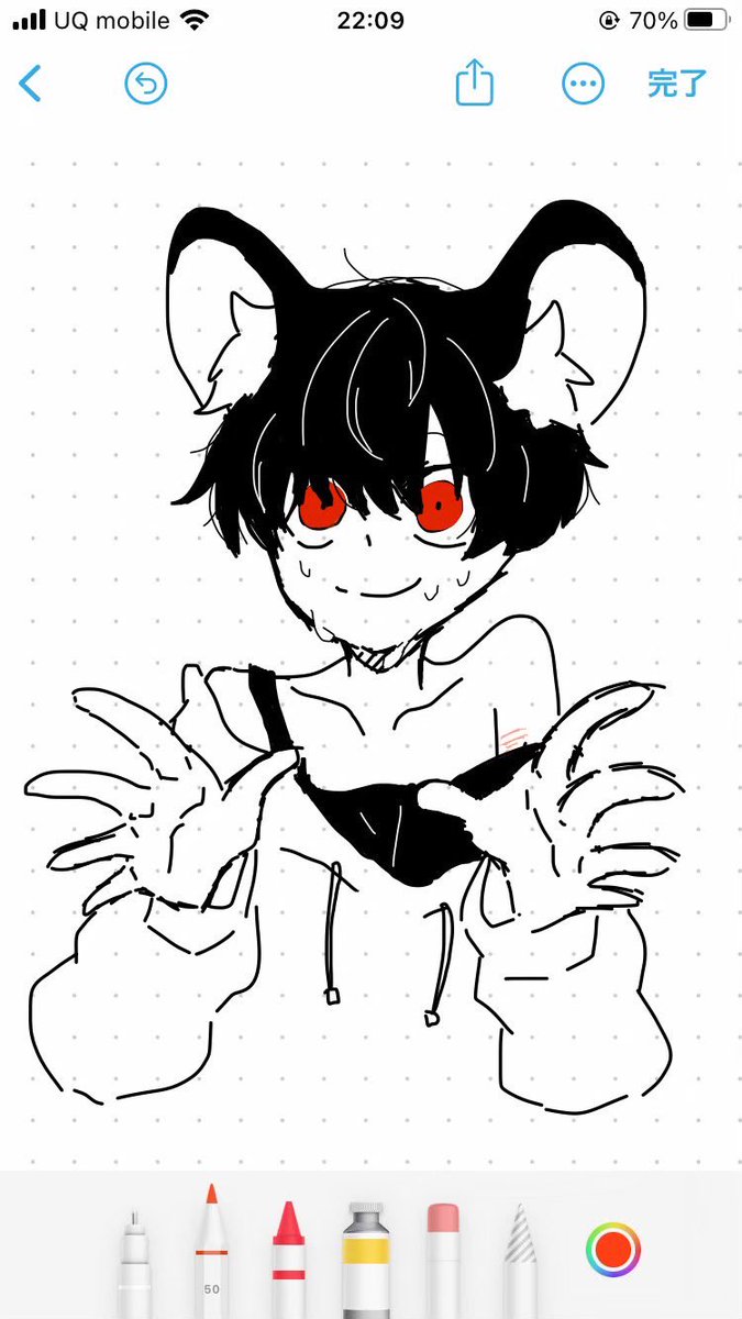 naroru11851896's tweet photo. 初期ナロル（oc）と比べてみた。
◀︎過去絵   現在▶︎ https://t.co/SppcCHd2ga