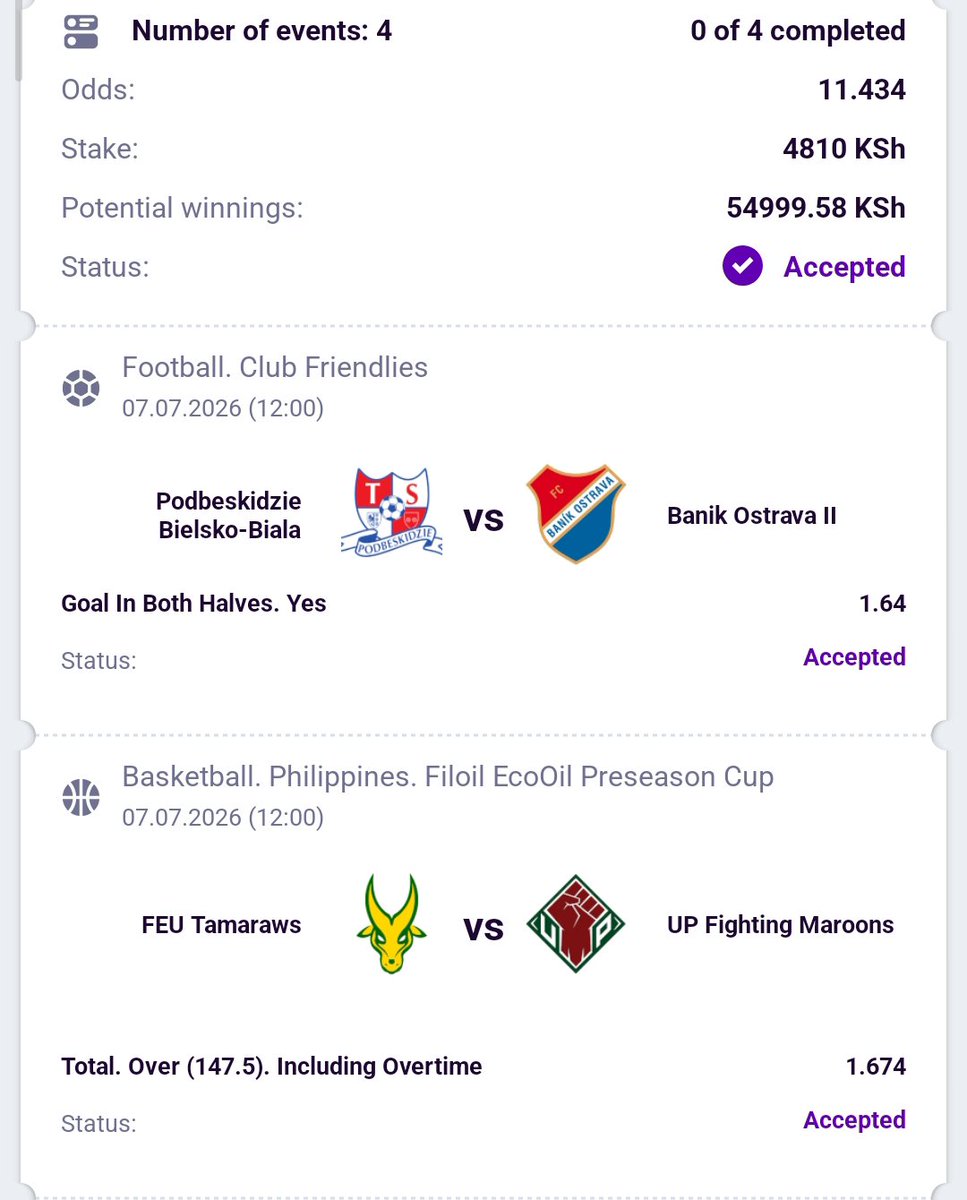 ney_bets's tweet photo. *SORT LUNCH BILL 🥳🍲🍜🍝🍗🍟 💵*
*11+ ODDS* 
*CODE 👉🏿9HHKY* 
1️⃣. *Register With Link 👉* *https://t.co/Tmxn2K6GXO* 

2️⃣.*PROMO CODE 👉 BEKAH254* https://t.co/R3ote7hpGN