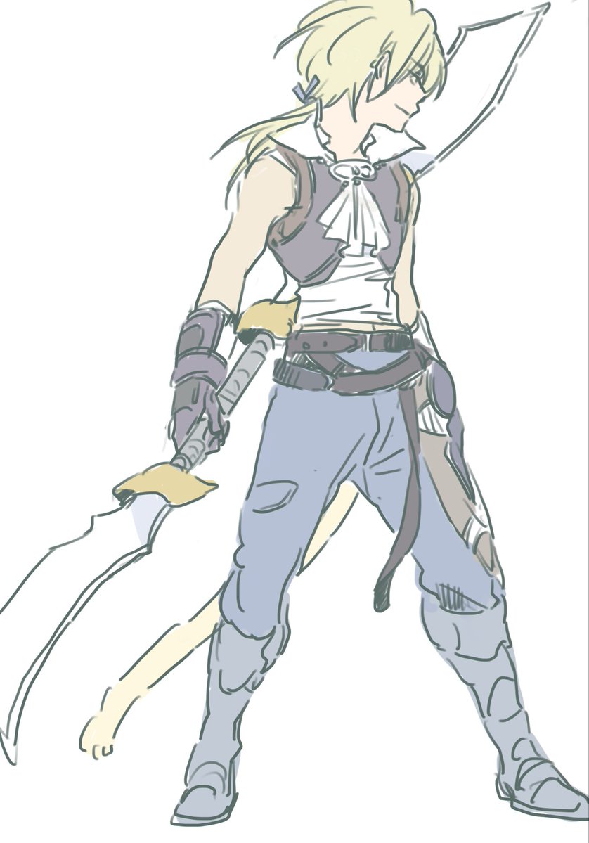 390saku39's tweet photo. FF9好きです 過去絵です https://t.co/NobWLsUhMu
