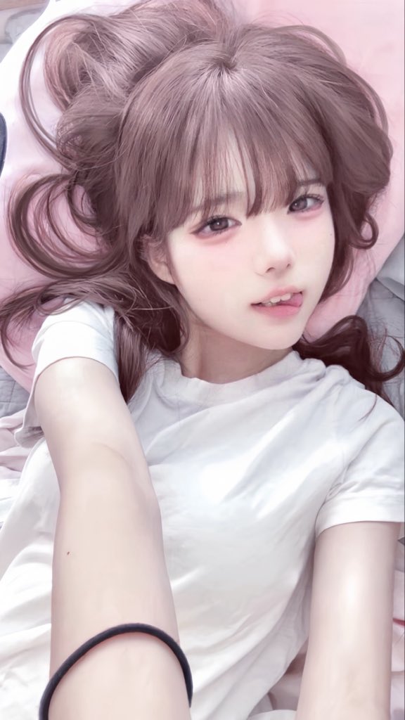 4kmonn's tweet photo. ピンクヘア☆ https://t.co/Q7r3xKpOQS