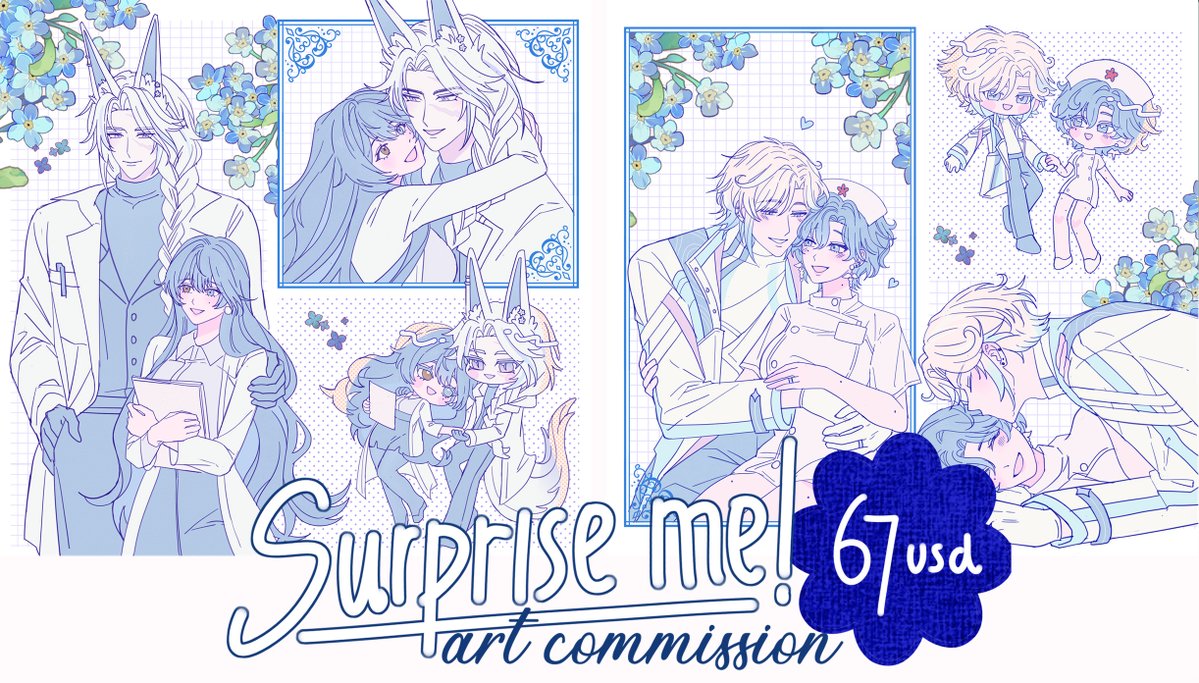 potatoem_'s tweet photo. ♡ + ↻ are very appreciated!
.
Some of my services are curently 20% off! 🌷
.
Please kindly check my #vgen for more info : https://t.co/SpixcNl1q6
.
Thank you!❤️
. 
#artcommissions #commissionsopen #VGenComm #skeb #surprisemecommission #surpriseme #yumetwt #ych https://t.co/dgRfuCEebS