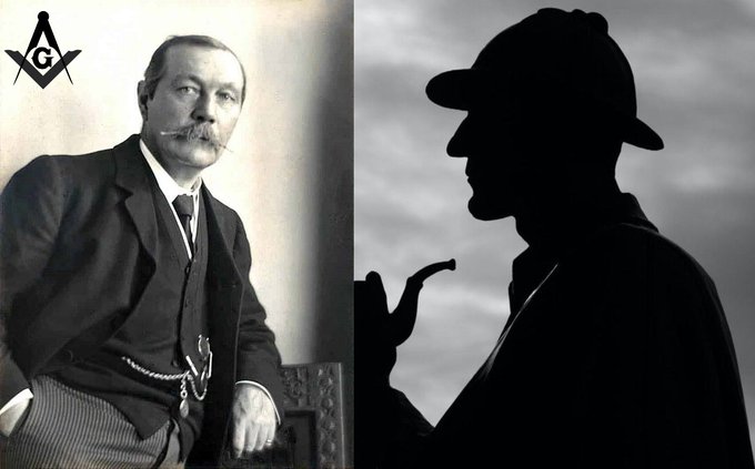 GrandeOrienteit's tweet photo. #AccaddeOggi #7luglio 1930; muore l'illustre Sir Arthur Conan #Doyle, "padre" di Sherlock Holmes, considerato il maestro assoluto del cosiddetto "giallo deduttivo".
In molte sue opere si rilevano tanti chiari riferimenti alla #Massoneria.
▶️ https://t.co/opXYaHnotP https://t.co/YD4Qj73nzV
