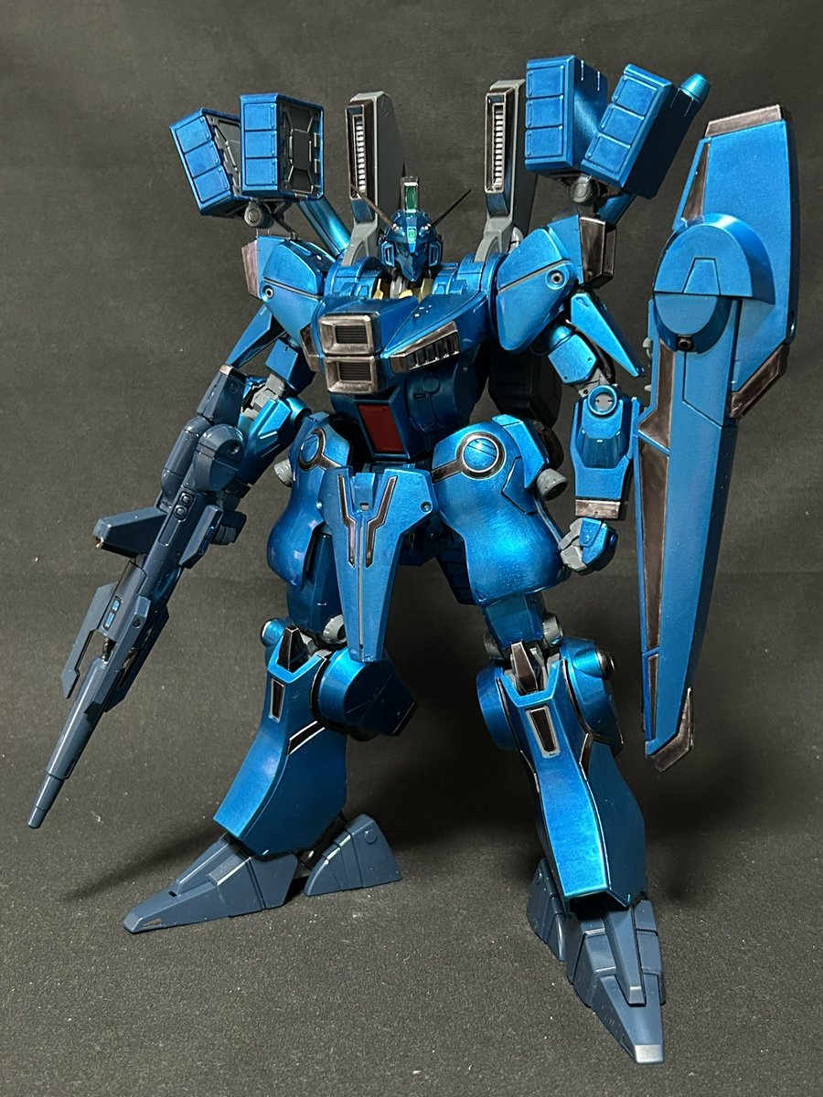 isuca2400's tweet photo. #ガンプラ
#ガンプラ好きと繋がりたい
ガンダムMk-Ⅴ  作りました。
エアブラシシステム使用での初のMG全身塗装に挑戦、仕上げに光沢トップコート。
約1ヶ月ほどかかりましたが、なんとか仕上げられました。
一部トップコート吹きすぎてしまい、今後に活かそうと思います https://t.co/ZSkxnZgZWg