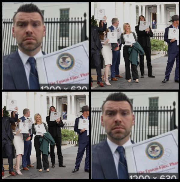 BrainWormVaxine's tweet photo. @BasedSamParker Now though - Jack Posobiec's title is #PedoProtector of Epstein Files Phase 1 Israeli psyop https://t.co/mcIZLFkc0F