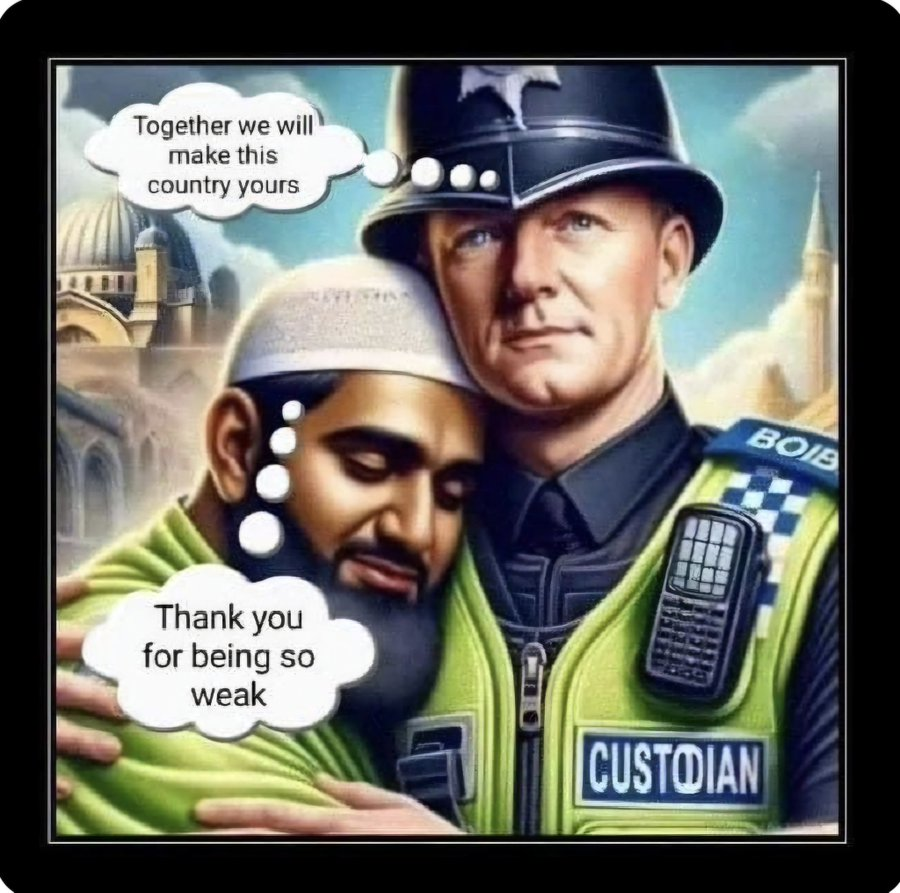 ImtiazMadmood's tweet photo. Police in Leeds are now arresting people for insulting Muhammad.

- @NewsNowYorks https://t.co/FjssZYPTLo