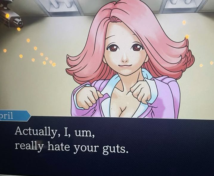 phoenixwrong404's tweet photo. I like how she keeps the cat girl pose while saying this 😭 https://t.co/EUKVQHHCsZ