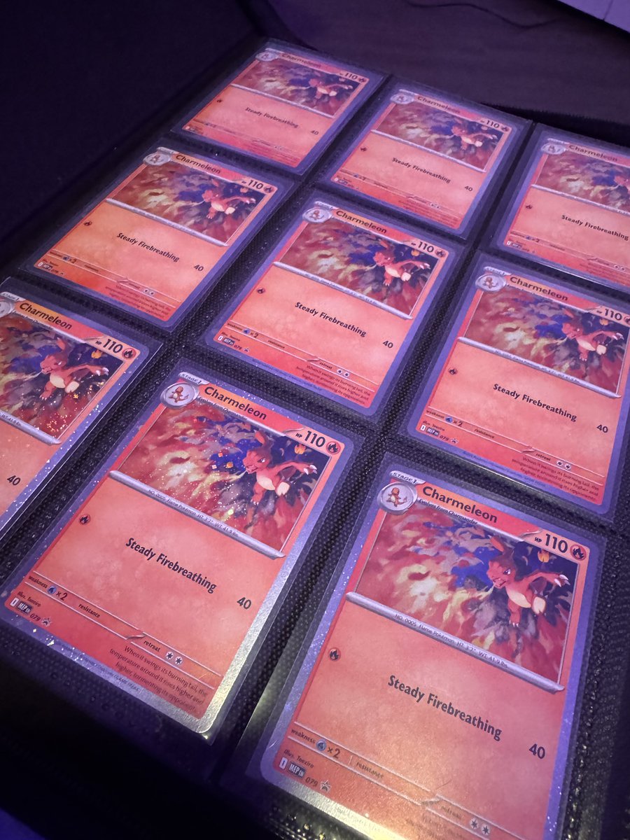 Classm8collects's tweet photo. Anyone else like Charmeleon? 😅 https://t.co/PpHxDEIgZa