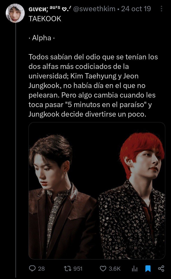 Ysa_shipper's tweet photo. Pasaran los años y yo seguiré regresando a releerme mis 3 aus favs de @sweethkim
(Alpha me lo he releído 181881i2 veces, mi fav, mi reina) https://t.co/L0qax9S7r1