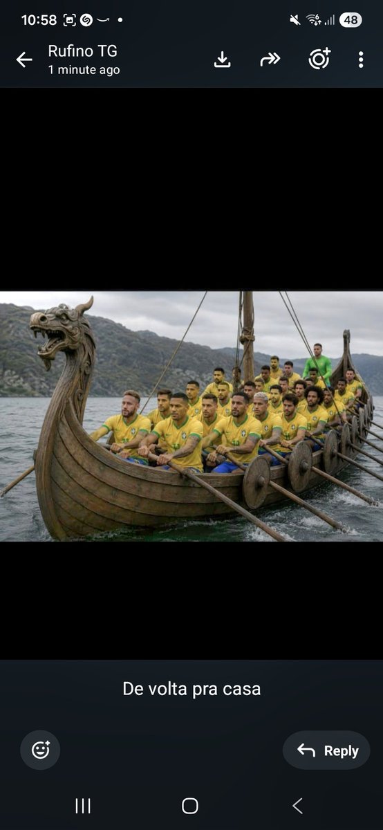 alceumarconi's tweet photo. Voltando pra casa né Brasil. Também co. Um time desse já era previsivel. https://t.co/77FWUhEsPx