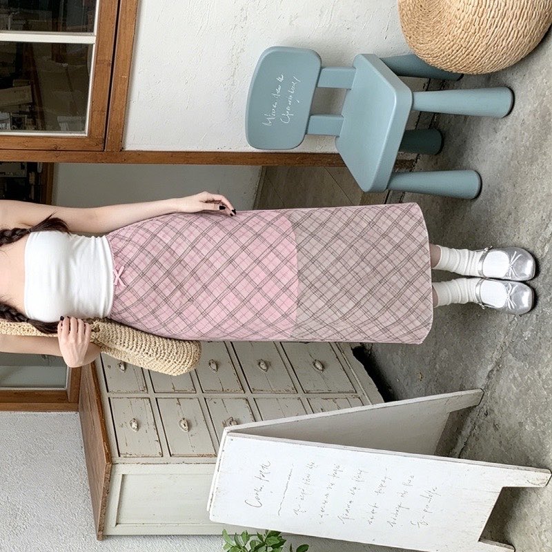 Bunnyi3k's tweet photo. 🧃กระโปรงยาวเอวสูงเข้ารูป ใส่สวยมั้กก แมทช์ลุคดูดี โชว์หุ่น รวบรวมมาให้ค้าบ🍋🌷🫐🫶🏻 https://t.co/nGXPTtYWlm