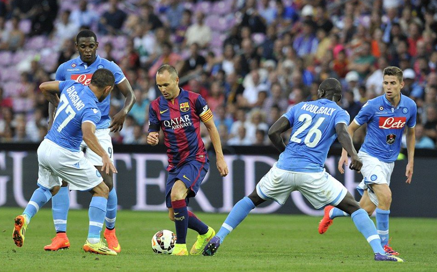 N9President's tweet photo. @wrathchild @ClayTravis Athleticism and strength is irrelevant. Andres Iniesta, the best midfielder in my lifetime is 5'7" and 150 lbs wet. You can't take the ball from him and yes when a goal is needed he always delivers it. Croatia, Italy, Real Madrid good luck getting that ball even with 5 players. https://t.co/oZg8Aa3RFl