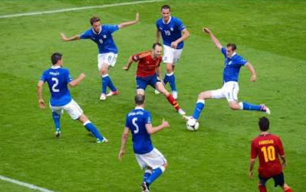 N9President's tweet photo. @wrathchild @ClayTravis Athleticism and strength is irrelevant. Andres Iniesta, the best midfielder in my lifetime is 5'7" and 150 lbs wet. You can't take the ball from him and yes when a goal is needed he always delivers it. Croatia, Italy, Real Madrid good luck getting that ball even with 5 players. https://t.co/oZg8Aa3RFl
