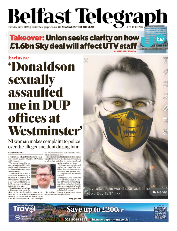 Belfast Telegraph tweet media