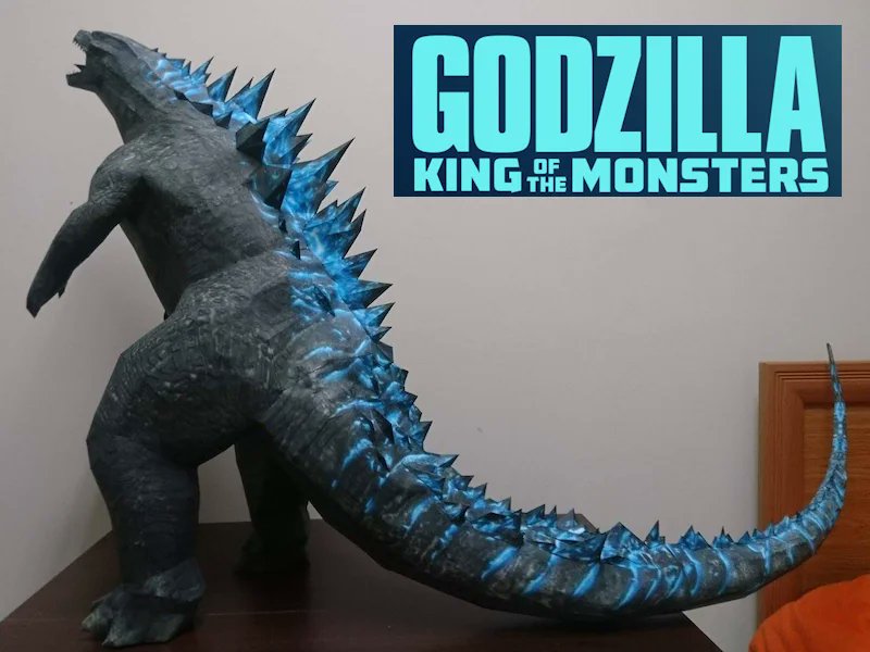 Tektonten's tweet photo. Godzilla: King of the Monsters papercraft - https://t.co/Y3rfiUgqoF #godzilla
#papiermodell #papírovýmodel #ペーパークラフト #printable #bouwplaat #bastelbogen #recortable #papercraft #papermodel #cardmodel #papertoy https://t.co/AdTkvhO75Z